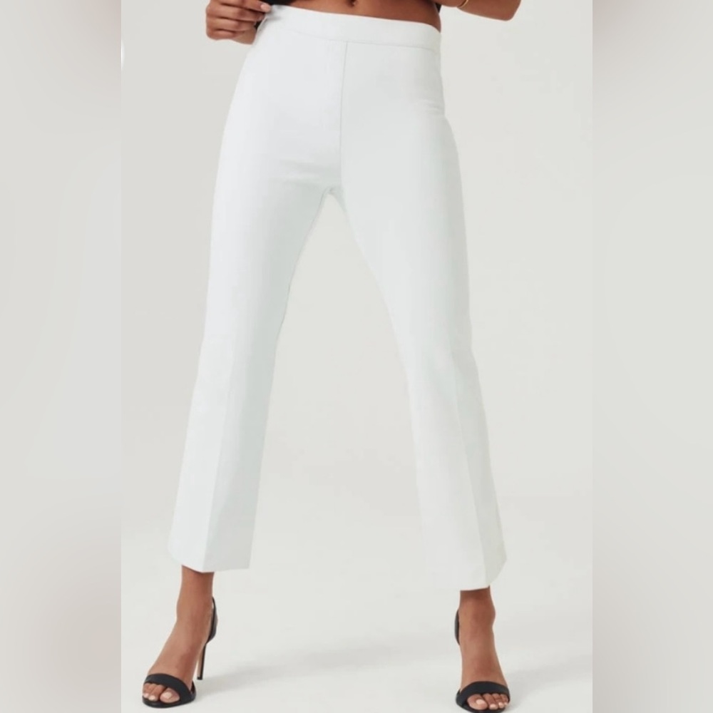 Spanx Kick Flare Pant White Medium Petite NWT